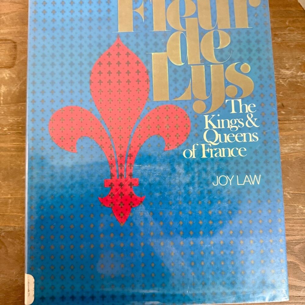 Vintage 1976 Fleur de Lys French Kings & Queens Hardcover Book - Picture 2 of 9